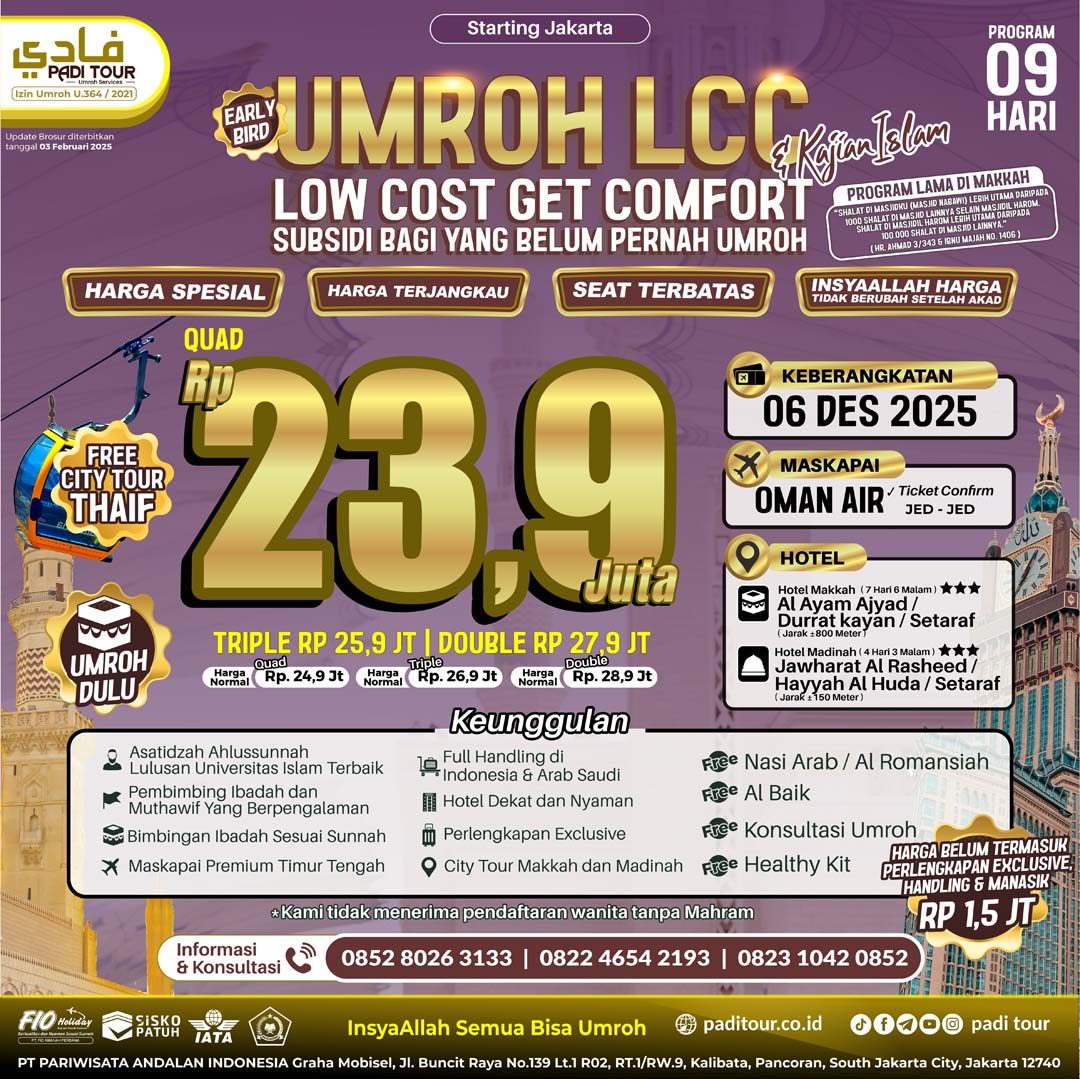 6 des 25 lcc