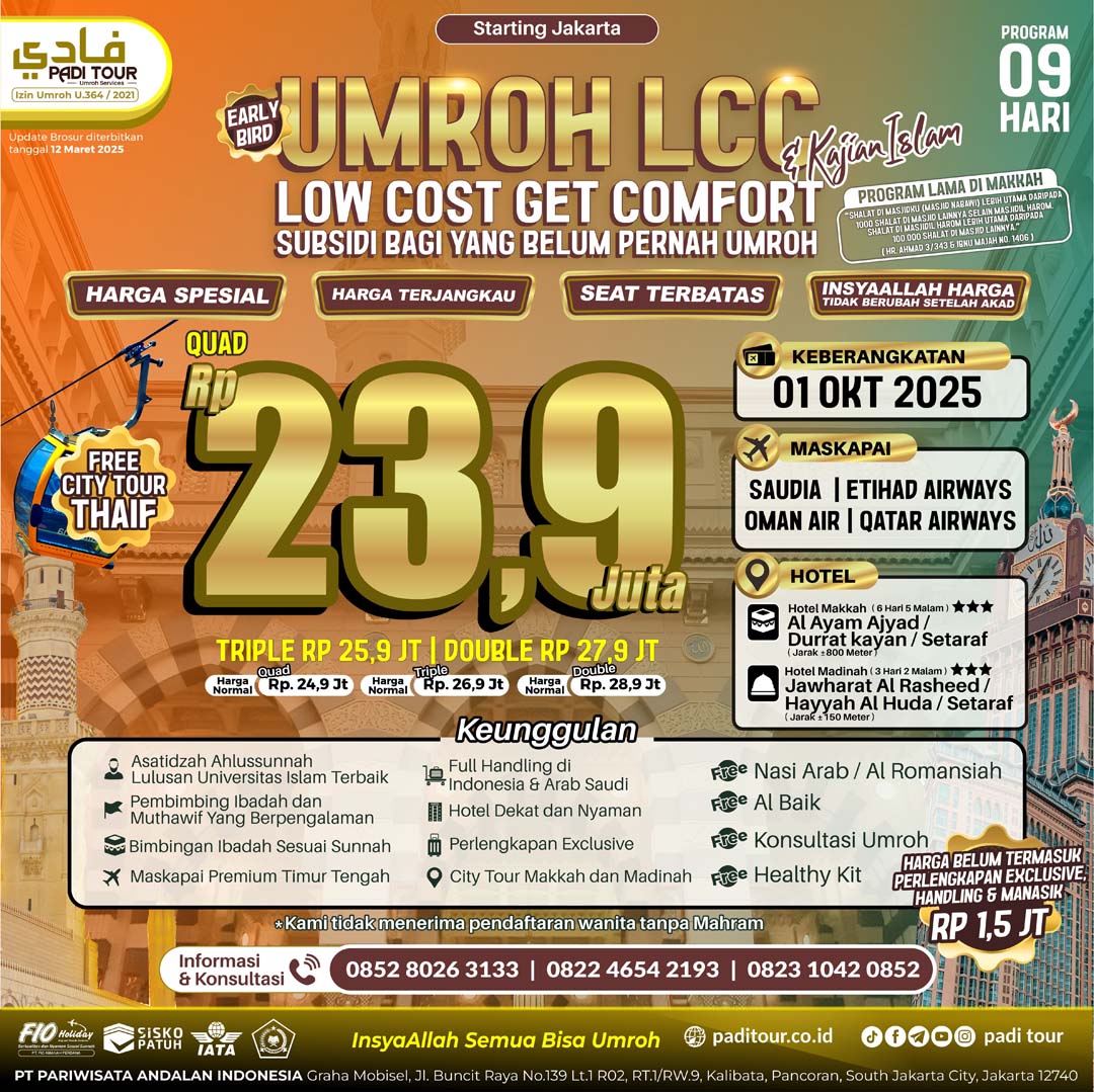 1 okt 25 lcc