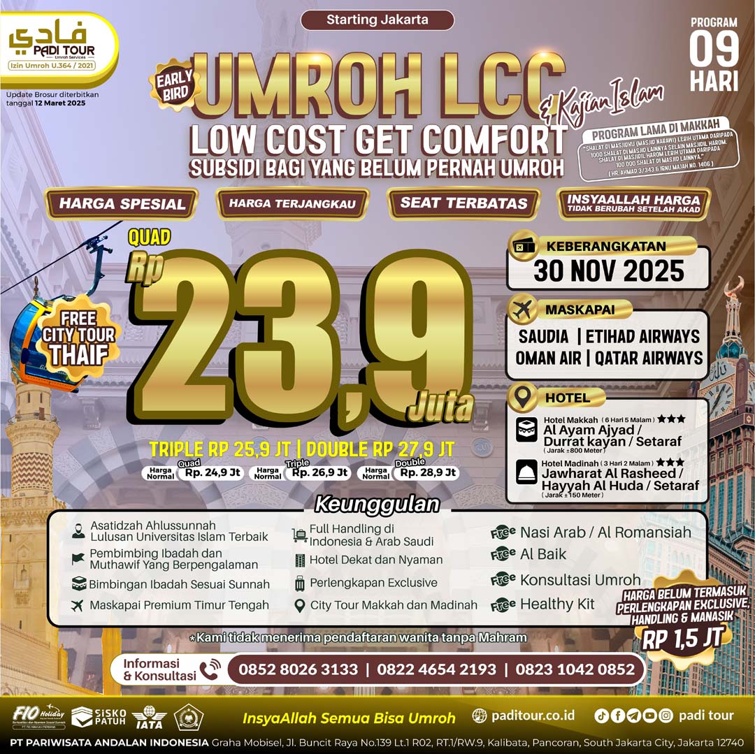30 nov 25 lcc