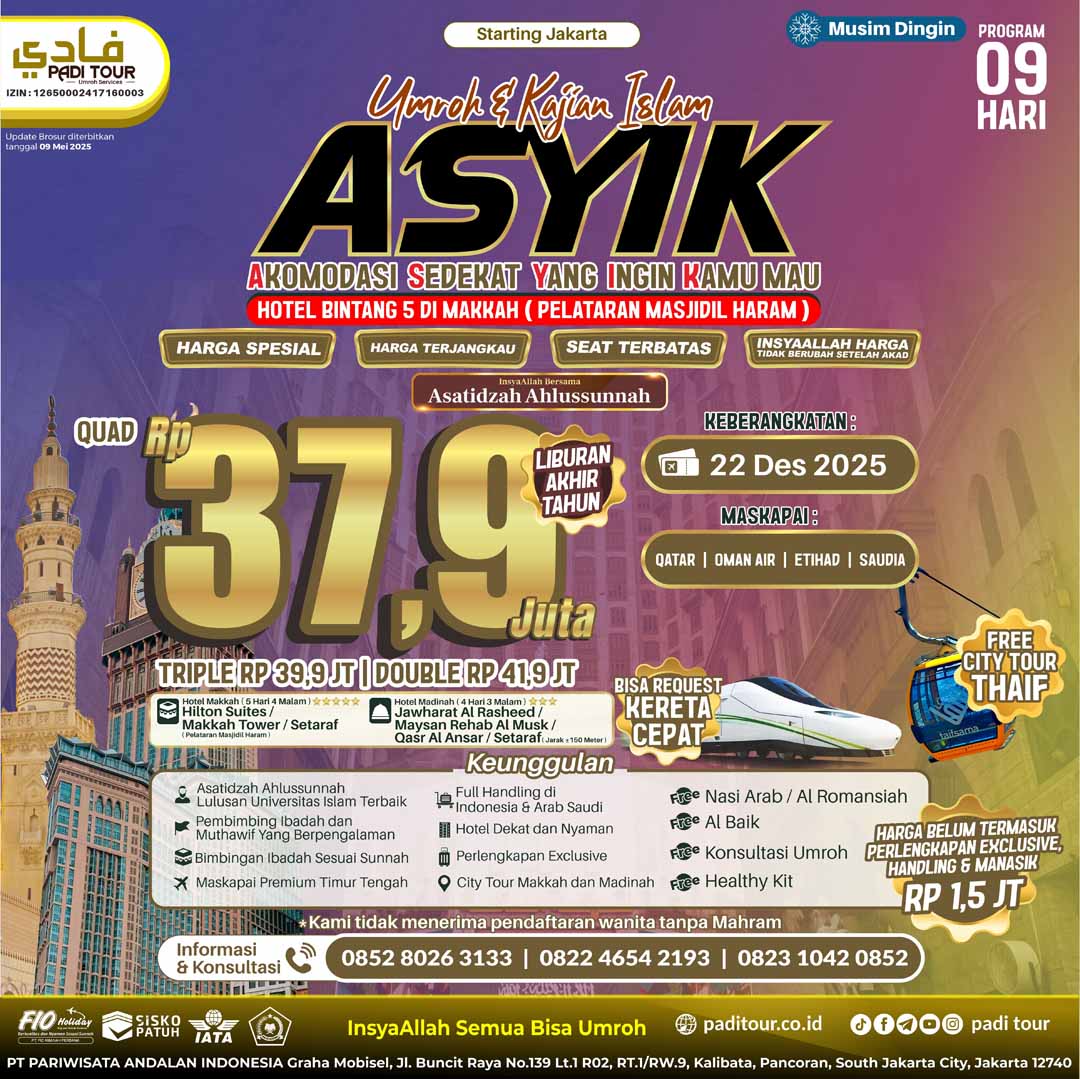 22 DES 25 ASYIK